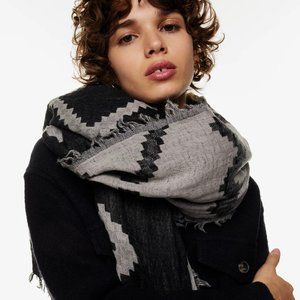 Aritzia Wilfred 100% wool blanket scarf